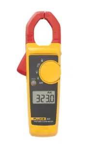 Fluke 323 Clamp Meter for Commercial/Residential Electricians, Measures AC Curre
