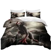 Scary Art the Crematoria Frightening Creature Quilt Cover