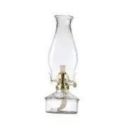 Warm Home Mood Lighting Classic Kerosene Lamp for Indoor Use Large Gold, Large