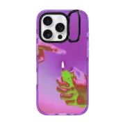 iPhone 16 Pro Impact Ring Stand Case MagSafe Compatible FROSTBITE BY EDREIKA