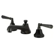 Kingston Brass KS446.HL Metropolitan 1.2 GPM Widespread Bathroom - Black