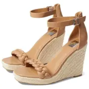 DV Dolce Vita Women Ankle Strap Espadrille Sandals Harriat Size US 9.5 Caramel