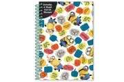 Minions Soft Cover A5 Wirebound Notebook Set (Multicoloured) (One Size)