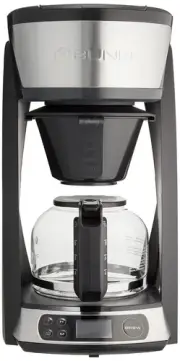 BUNN Heat N Brew Programmable Coffee Maker 10 cup Stainless Steel