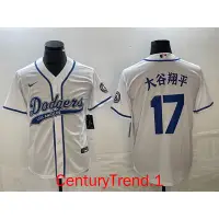 在飛比找蝦皮購物優惠-男士Los Angeles Dodgers道奇聯名大人棒球服