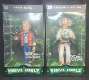 RARE Back To The Future Dr. Emmett Brown #5 & Marty McFly #4 'Vinyl idolz' NIB