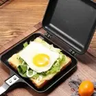 Non-Stick Sandwich Maker Aluminum Alloy Omelette Pan Food Stalls