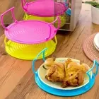 Multi-function Microwave Oven Shelf Double Insulated Heating