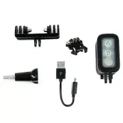 Waterproof Diving LED Light 3 Mode Flash Lamp For GoPro Hero 10/8/9/7/6/5 Camera