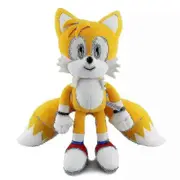 Soft plush toys for kids boys girls, sonic knuckles shadow tails toy christmas birthday gifts Z Yellow 2 28 cm