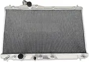 2-Row Aluminum Radiator ，Compatible With Civic 2012-2015 ，Compatible With Acura ILX 2013-2015 2014
