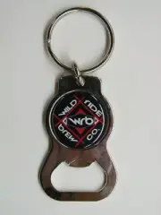 Key Chain Metal Bottle Opener ~ WILD RIDE Brew Co ~ Redmond, OREGON