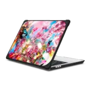 MacBook Pro 13-inch (M1 / M2 / Intel) Bounce Case Butterfly Pink Laptop Case