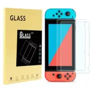 2 Packs HD Clear Full cover Tempered Glass Screen Protector For Nintendo Switch
