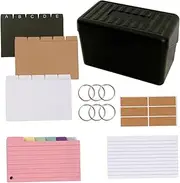 Generic Index Cards Notecard Holders Card Holder Binder Index Card Organizer Receipt Holder Organizer Pink Card Holder Plastic Card Case Plastic Index Card Holder Index Card Dividers Paper