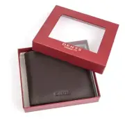 Nappa Leather Slim Wallet Chocolate