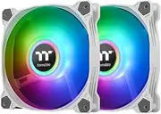 Thermaltake Pure Duo 12 ARGB Sync Fan with Controller, 2-Pack, White (CL-F097-PL12SW-A)