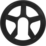 Universal 5-Hole Bicycle Sprocket Protective Cover Hardwearing Chain Guard for Easy to Attach for Maintenance