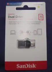 Sandisk Dual Drive Flash Drive for Android 16 GB