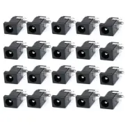 20PCS DC-005 5.5mmx2.5mm DC Power Jack Plug 3 Pin Socket DC 30V 0.5A PCB Moun...