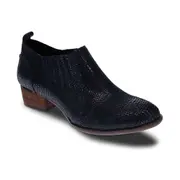 Revere Palermo Shootie - Black Lizard