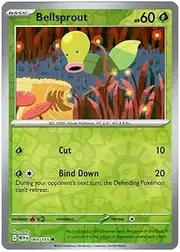 Pokemon - Bellsprout 069/165 - Pokemon 151 - Reverse Foil - Single Card