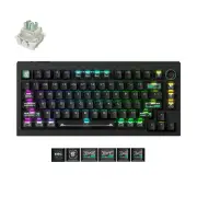 Keychron Lemokey L5 HE Gaming Keyboard (Cyber) (Lime Magnetic Switch)