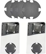 Coyktonty Dust Filter for PS5 Pro/PS5 Slim Dust Prevention Dust Cover Fan Cover PlayStation 5 Pro Optical Drive Version/Digital Version Game Console Accessory (4 Pack)