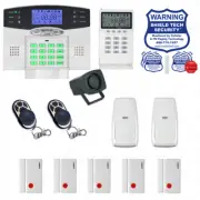 DIY Wireless Home Security System LCD Burglar House Alarm Smart Voice Prompt GN
