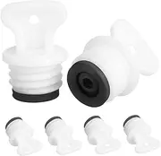 Rubber Stoppers for Bottles Pack Hot Water Sack Plug Silicone Lid Washer Easy to Screw for