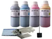 4x250ml ND® refill ink for HP 902 XL OfficeJet Pro 6968 6978 printer Cartridges