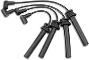 Frankberg 4X Ignition Cable Set Ignition Cable Compatible with M.i.n.i R50 R53 1.6L 2001-2006 M.i.n.i Cabriolet R52 R57 1.6L 2004-2008 Replace# 05072488AA