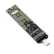 M.2 to USB C Adapter USB 3.1 Gen 2 to NVMe PCI-E M.2 SSD Converter Reader 10sv