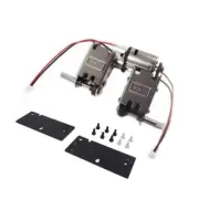 5:1 Steel Bearings Gearbox for Mato MT217 1/16 German Panzer III Chassis RC Tank