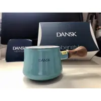 在飛比找蝦皮購物優惠-【DANSK】DANSK木柄琺瑯牛奶鍋（藍綠色）