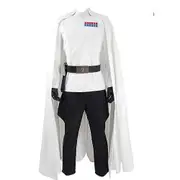 2025 Adult Orson Krennic Cosplay Costume Men Coats Pants Full Set Halloween Outfits White M