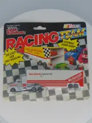 RACING CHAMPIONS 1991 GEOFF BODINE MOTORCRAF RACING TEAM TRANSPORTER NASCAR 1:87