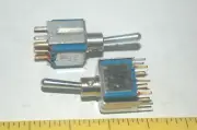 APEM 5246CYO DPDT with bracket toggle switch new Qty-10