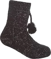 [Undercover] Kids Boys Girls Soft Sherpa Fleece Lined Fairisle Winter Cosy Slipper Bed Socks