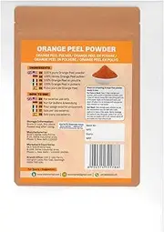 SVATV Orange Peel Powder Citrus Aurantium for Face Brightening Skin Lightening Dark Spots, Deep Cleansing Skin Pore Minimizing Powder with vitamin C for Skin & Hair - 227g