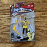 Saban's Power Rangers Super Samurai Earth Action Figure Yellow 31705 - New