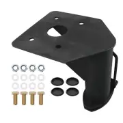 Labwork To Goose Neck Ball Adapter with 7 3/4" Forward Offset 12" Fifth Wheel RV
