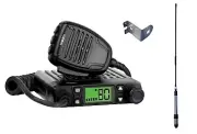 UNIDEN X70 Compact UHF CB RADIO 5W 80ch 7 COLOUR LCD + ANU210 ANTENNA + Z MOUNT