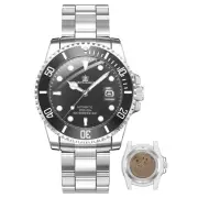 Men's Automatic Watches, Diver Collection Sapphire Glass Skeleton Mechanical ...