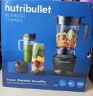 NutriBullet 1200 Watt Blender Combo with Single Serve Cups NBF50500 NEW
