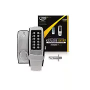 Premier Lock Easy Code Button Deadbolt W/ Jumbo Knob KD04-L