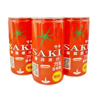 【SAKI】無鹽蕃茄原汁禮盒 180mlx15罐【8801105906417】(韓國飲品)