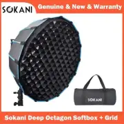 EACHSHOT 60cm Softbox Bowens Mount with Grid / Eggcrate For Studio Flash Light