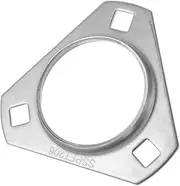 SOLUSTRE Go Kart Axle Bearing Flange Kit Easy Installation High Strength Wear-Resistant Replacement Parts for Go Kart Maintenance
