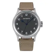 San Martin SN0105-G Pilot Men's Watch Vintage Style 38.5mm NH35 Automatic 100M
